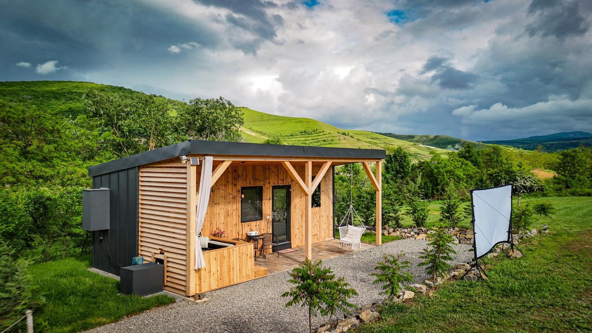 Villa Kubiq Transalpina Petresti Exterior foto